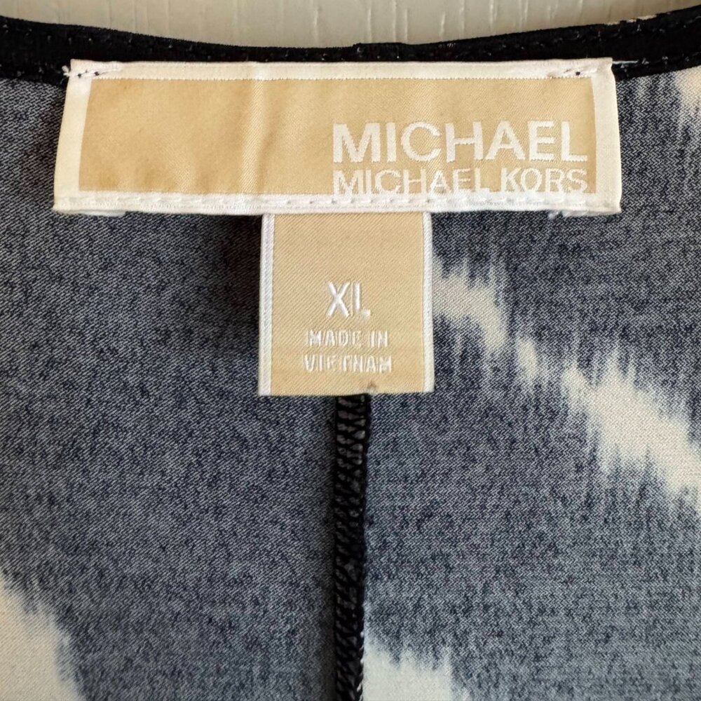 Michael Kors Faux Wrap Dress - Picture 3 of 7
